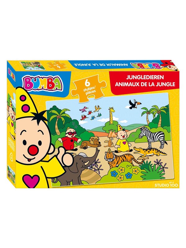 Studio 100 Bumba Puzzle Jungle Animals 6 pcs.
