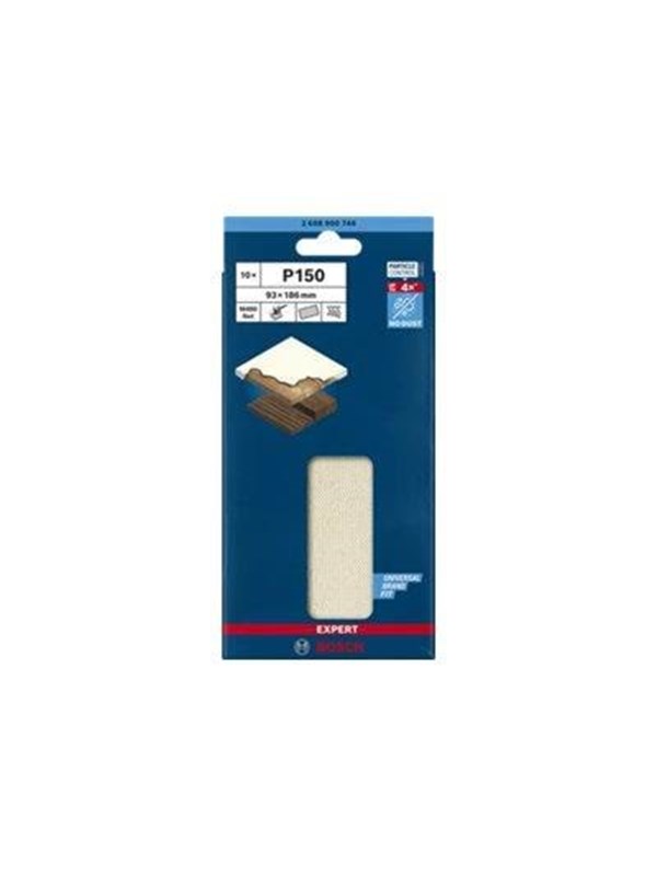 Bosch SLIBEBLAD PLAN 93X186MM NET K150 10 STK