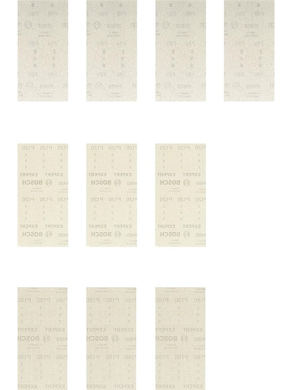 Bosch sanding sheet set plan 93x186mm net 10 pcs