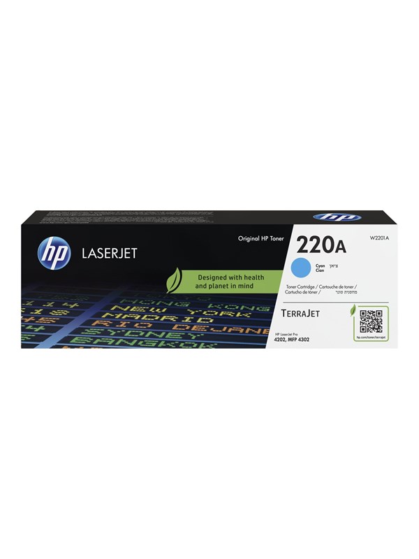 HP 220A / W2201A - Cyan Toner