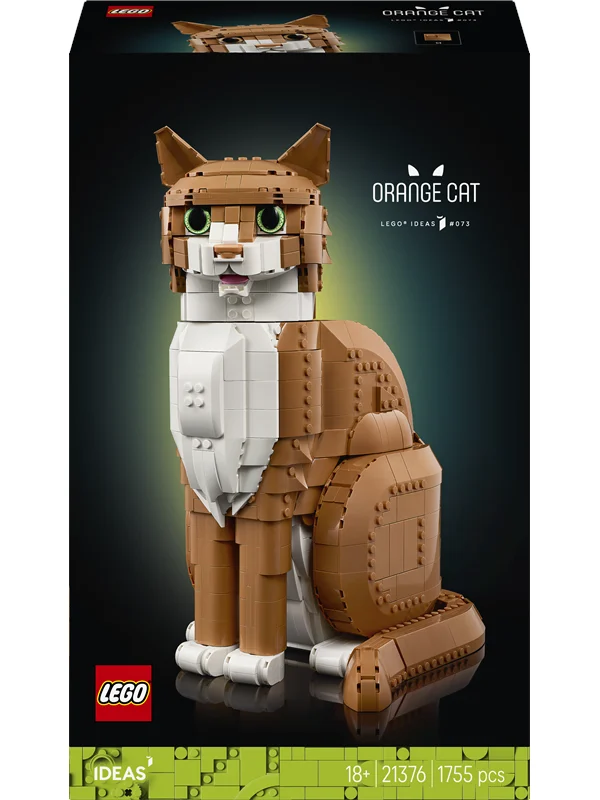 LEGO Ideas 21376 Oransje katt
