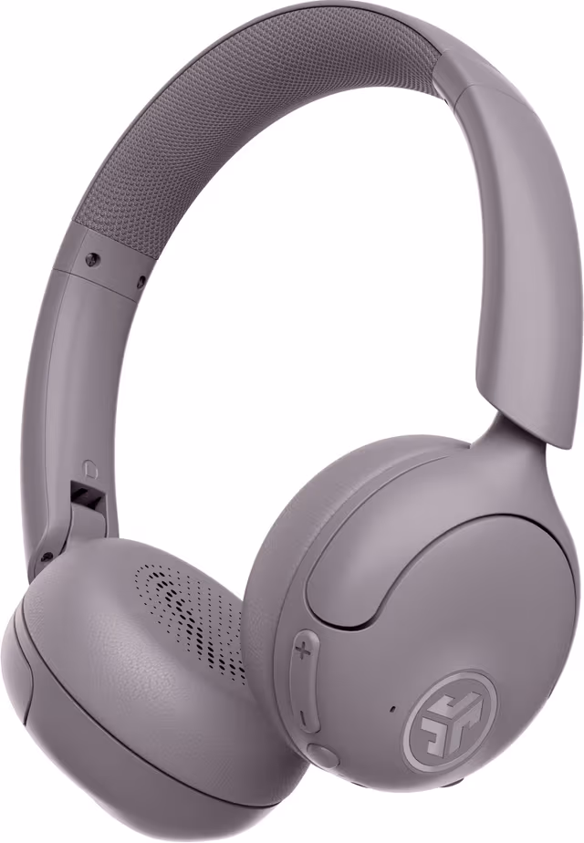 JLab Go Lux ANC trådløse on-ear hodetelefoner (mauve)
