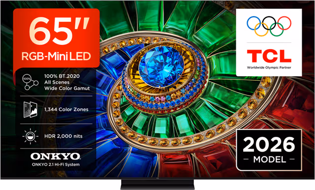 TCL 65" RM7L 4K LCD TV (2026)