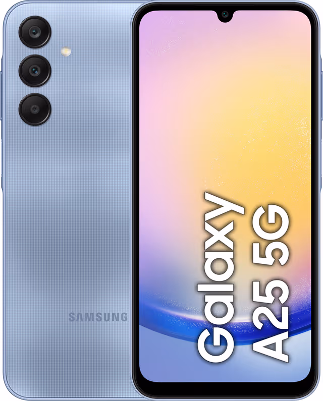 Samsung Galaxy A25 5G smarttelefon 8/256GB (blå)