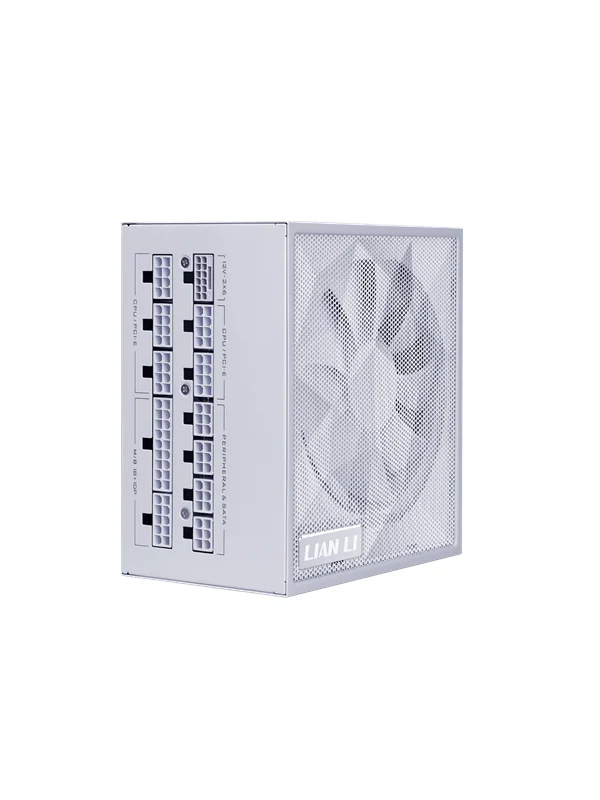 Lian Li SX 1200W Strømforsyning (PSU) - 1200 Watt - 120 mm - ATX 3.1 - 80 Plus Platinum sertifisert
