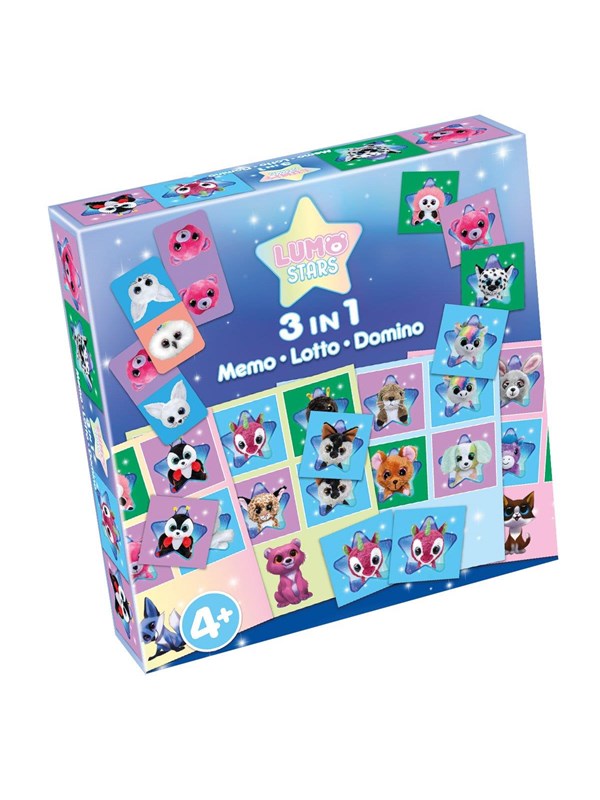 Tactic Lumo 3-in-1 : Memo Lotto Domino (SCAN UK)