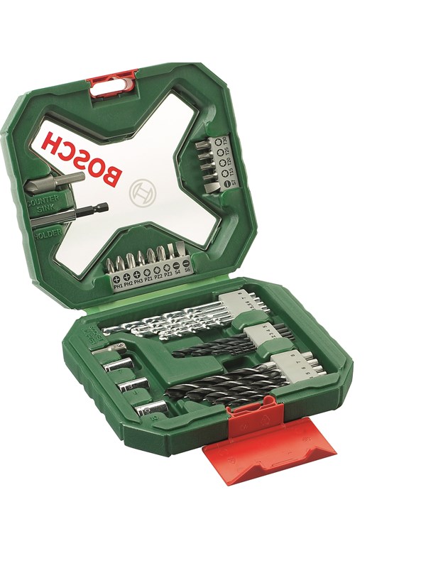 Bosch 34-delers X-Line Classic bor- og skrumaskinsett