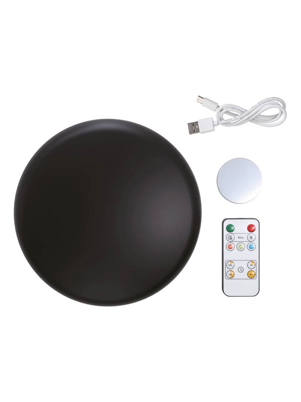 EGLO PORCIANO VEGG CCT M/MAGNET SVART