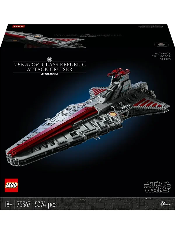LEGO Star Wars 75367 Republic Attack Cruiser i Venator-klassen