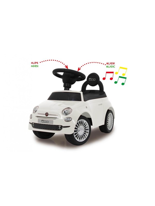 Jamara Push Car Fiat 500 white