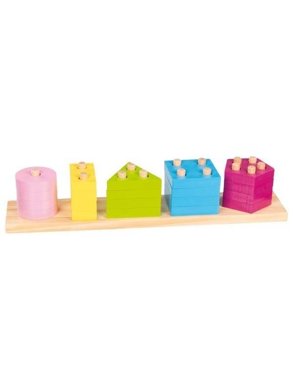 Goki Shape Puzzle 20 pieces. Tre
