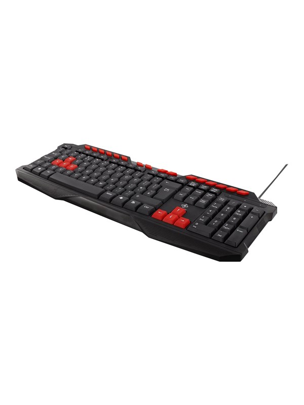 Deltaco GAMING - Gamingtastatur - Engelsk (Storbritannia) - Svart