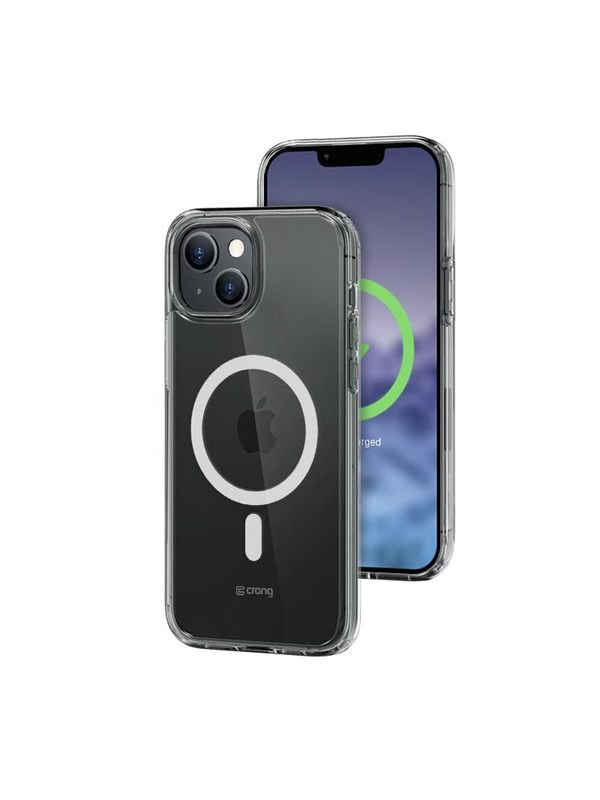 CRONG Clear MAG Cover - iPhone 15 Plus MagSafe Case (Clear)