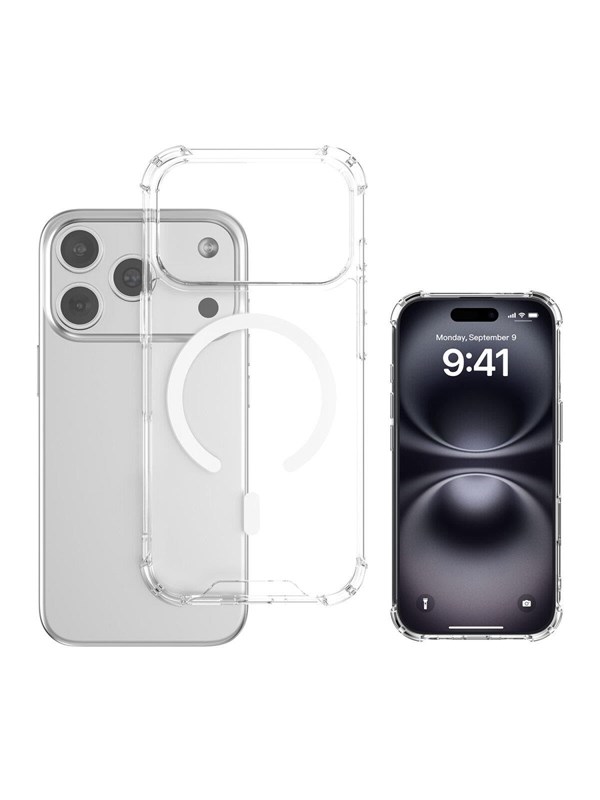 4smarts iPhone 17 Pro Hybrid Case Ibiza MagSafe compatible transparent