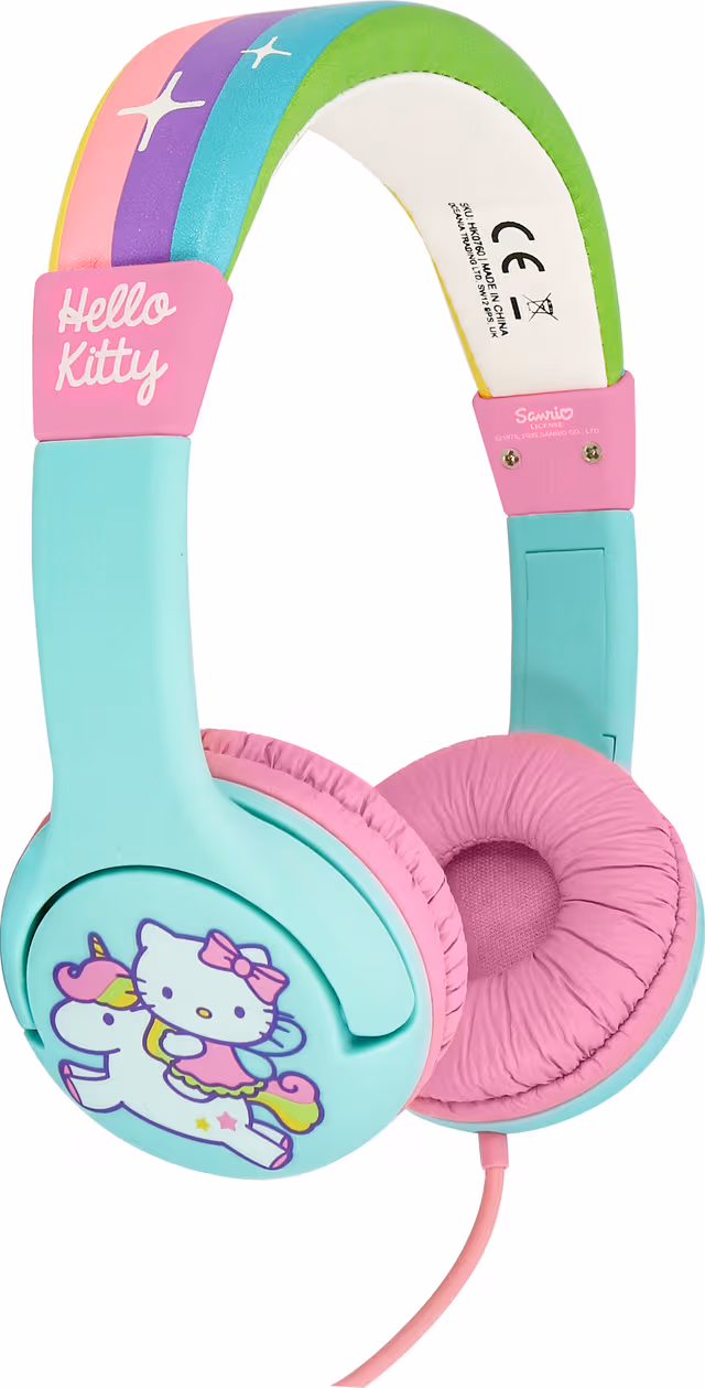 OTL Hello Kitty - Barnehodetelefoner - Volumbegrenset 85dB max