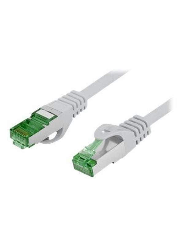 Lanberg PCF7-10CU - patch cable - 1 m - grey - Grå - 1m
