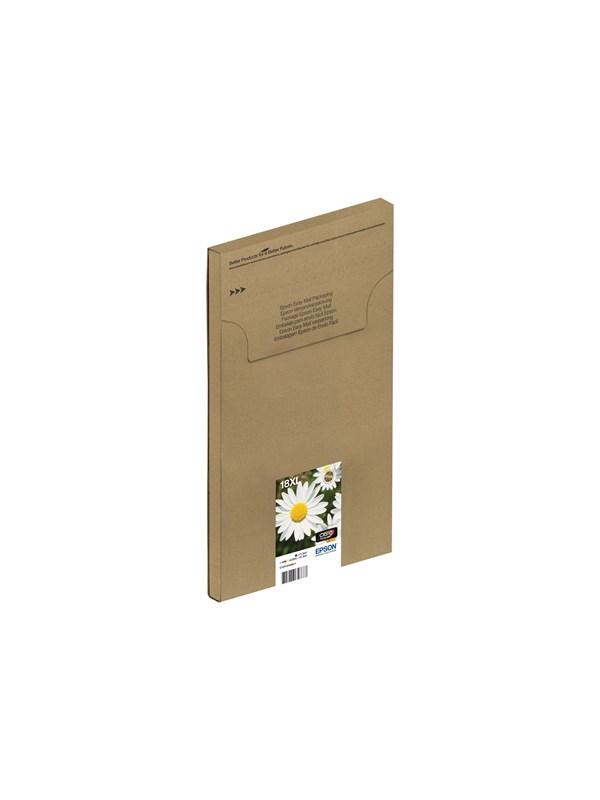 Epson 18XL Multipack Easy Mail Packaging - 4-pack - XL - black yellow cyan magenta - original - ink cartridge