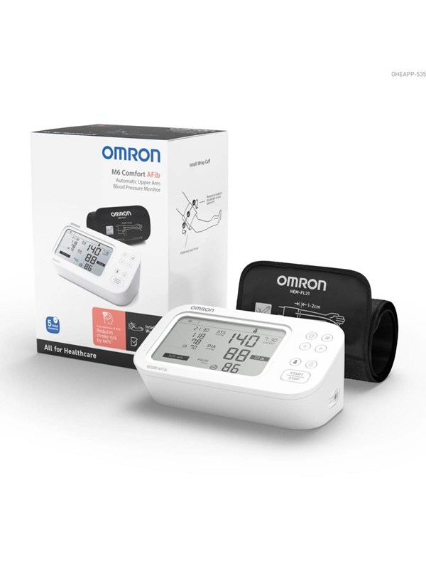 Omron Blodtrykksmåler M6 Comfort AFib