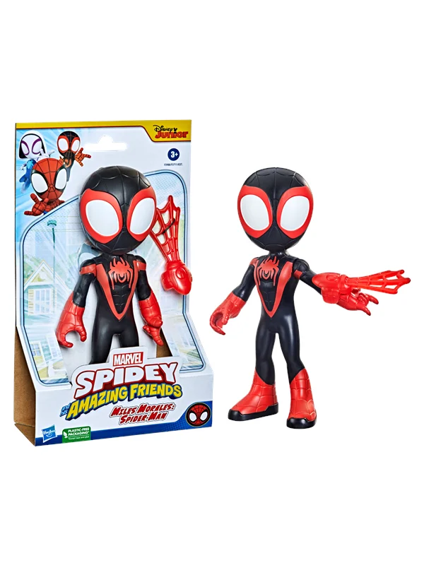 Spidey and His Amazing Friends Marvel  Supersized Miles Morales: Spider-Man-actionfigur