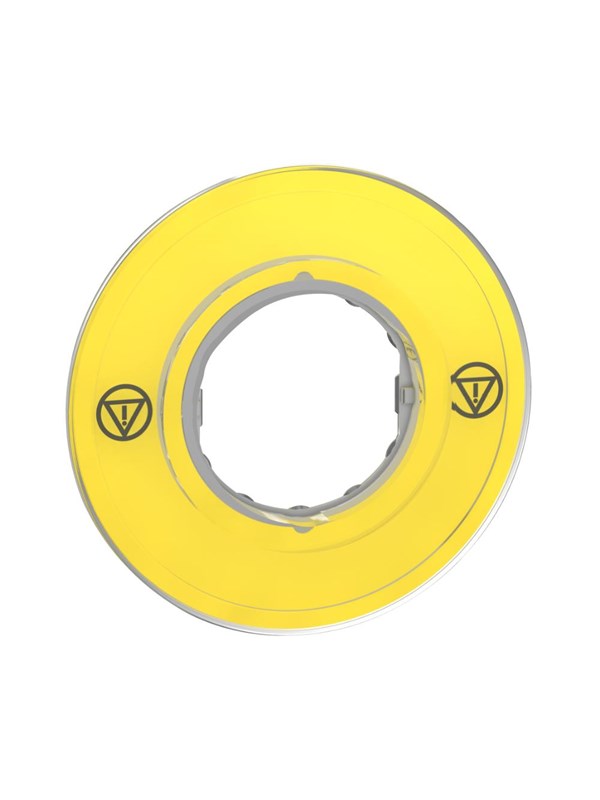 Schneider Electric 3d estop legend plate without tex
