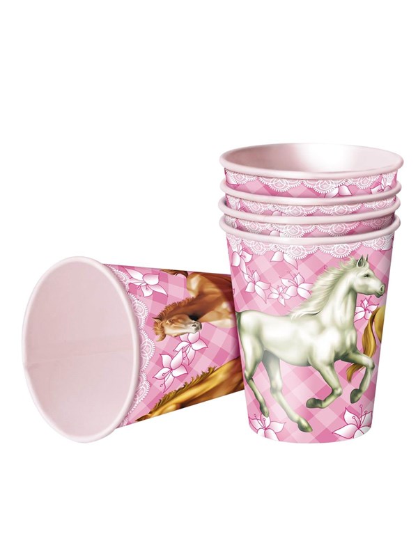 Haza Witbaard Cups Horses 8pcs.