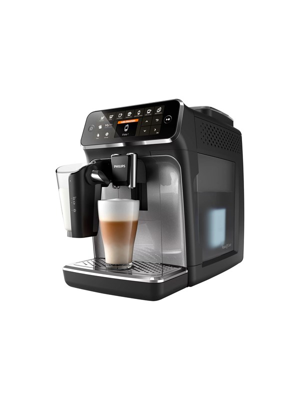 Philips 4300 series EP4346 - automatic coffee machine with milk frother - 15 bar - black