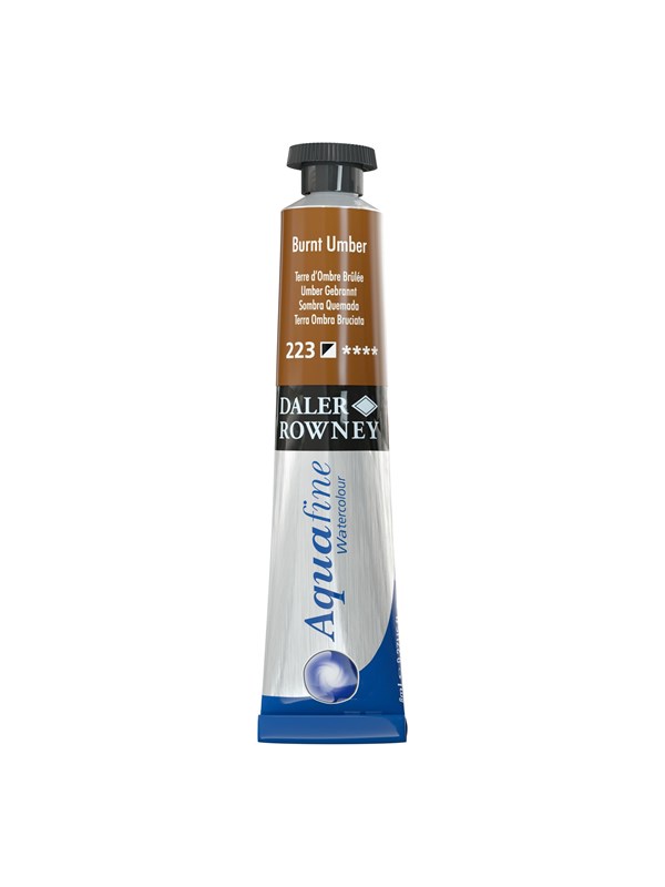 Daler-Rowney Aquafine 8 ml Burnt Umber
