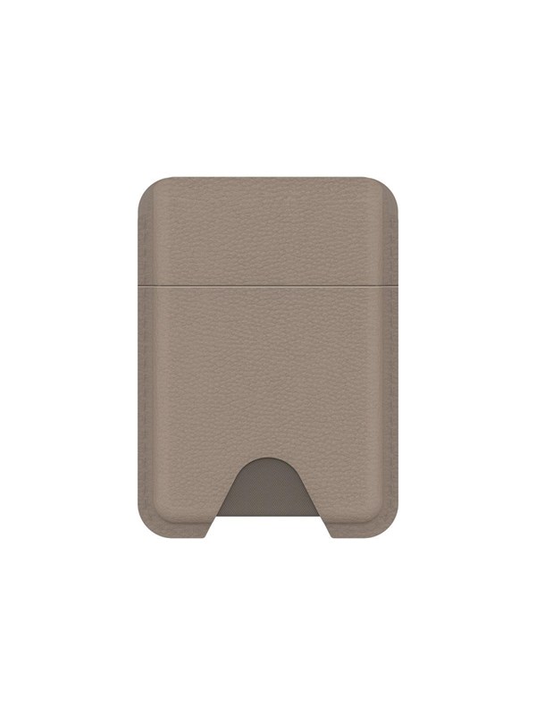 OtterBox Symmetry Cactus Leather MagSafe Wallet Cottonwood Glen - light grey