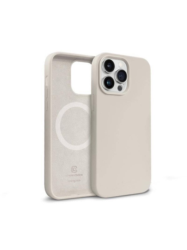 CRONG Color Cover Magnetic - iPhone 14 Pro Max MagSafe Case - Stone Beige