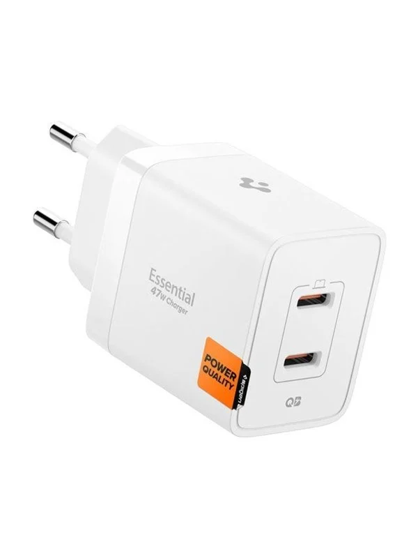 Spigen Essential 47W Wall Charger EE472EU - white