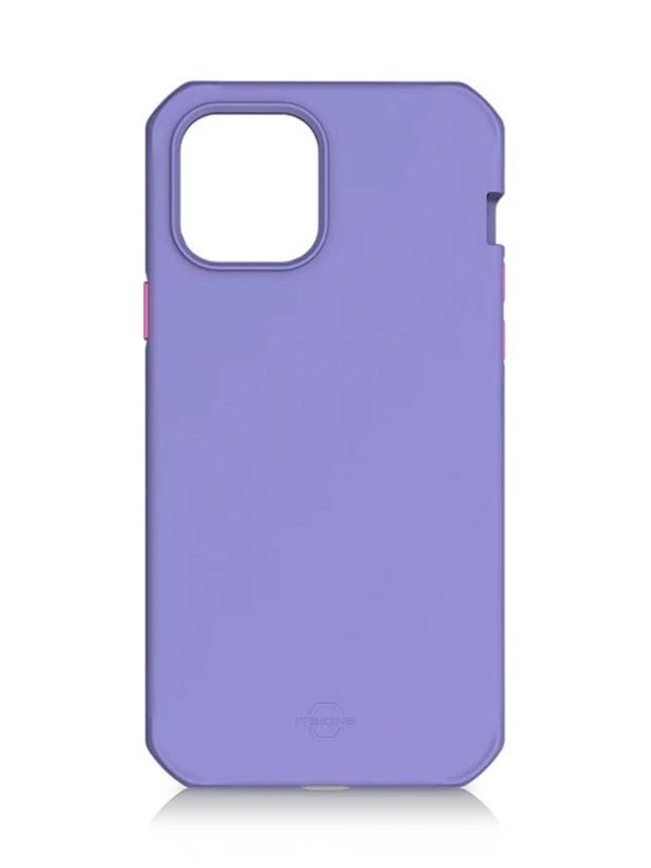 ITSKINS SUPREME R SOLID cover for iPhone 12/12 Pro. Purple