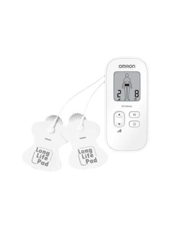 Omron E3 Intense - TENS Muscle Massage & Pain Relief - Silver