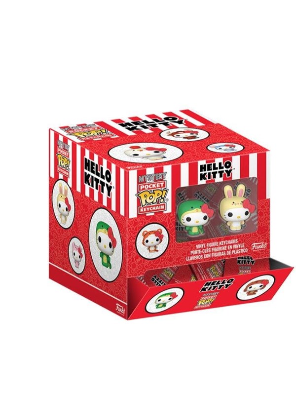 Funko! - Funko POP Keychain Hello Kitty Animals 12PC PDQ