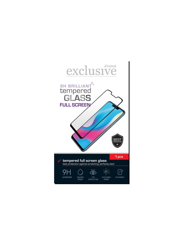 Insmat Exclusive - screen protector for mobile phone - full screen 9H Brilliant