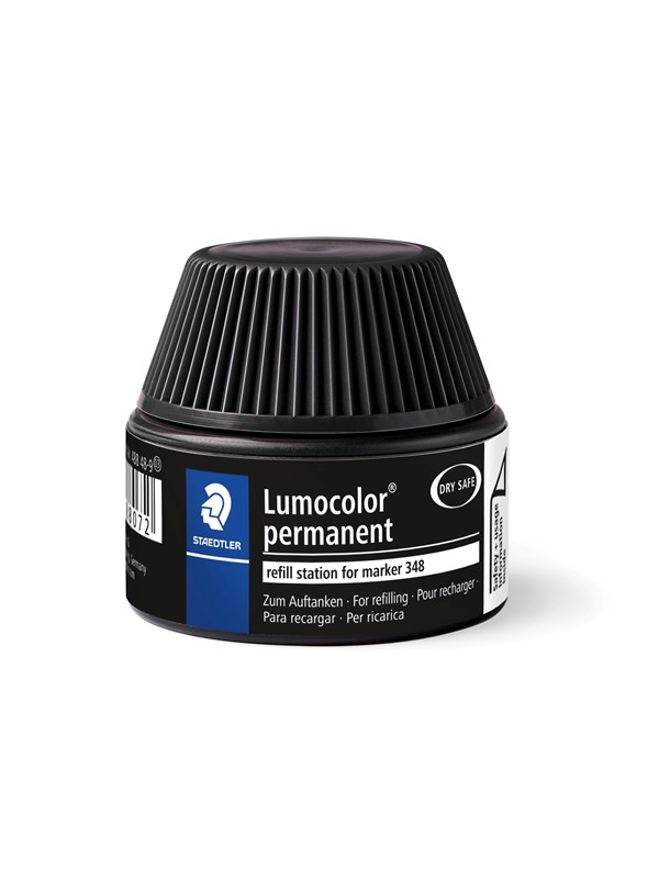 Staedtler Refill station Lumocolor duo 4 pcs black