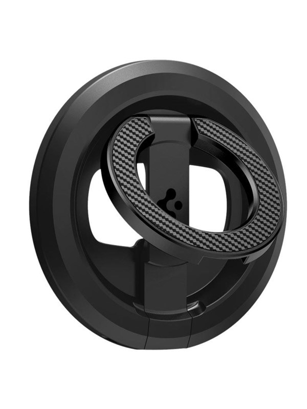 Spigen O-Mag Magnetic Phone Holder with Adjustable Stand - black