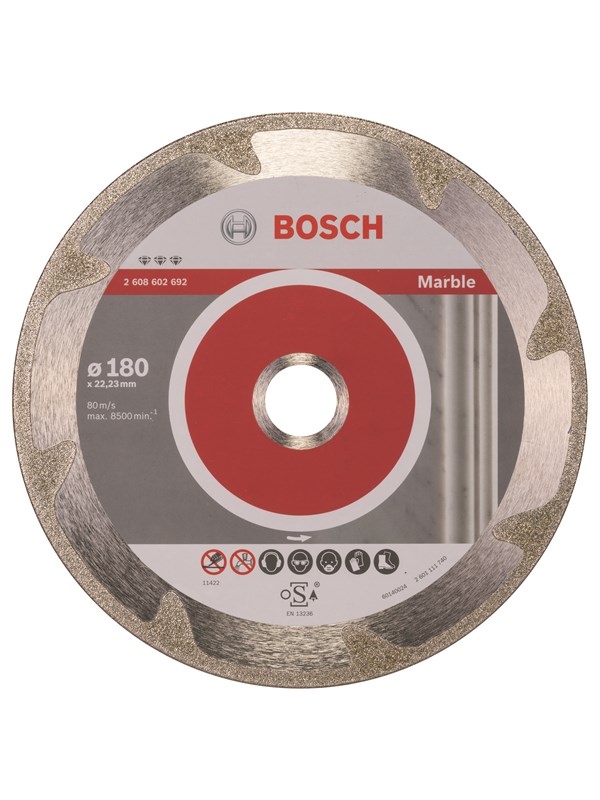 Bosch Diamantkappeskive Best for Marble 180 x 22,23 x 2,2 x 3 mm