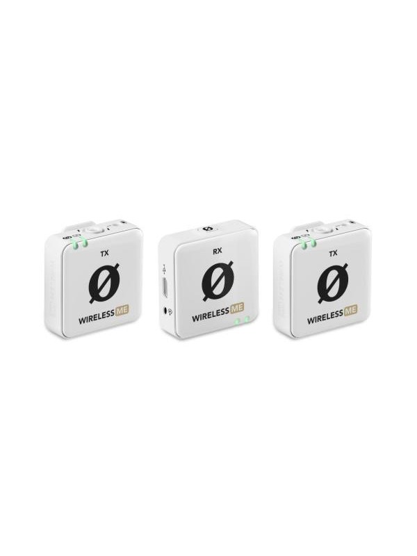 Røde Wireless ME DUAL Compact - Hvit