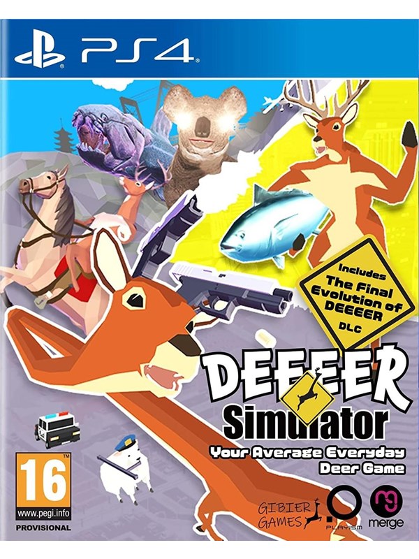 DEEEER Simulator: Your Average Everyday Deer Game - Sony PlayStation 4 - Action/Adventure
