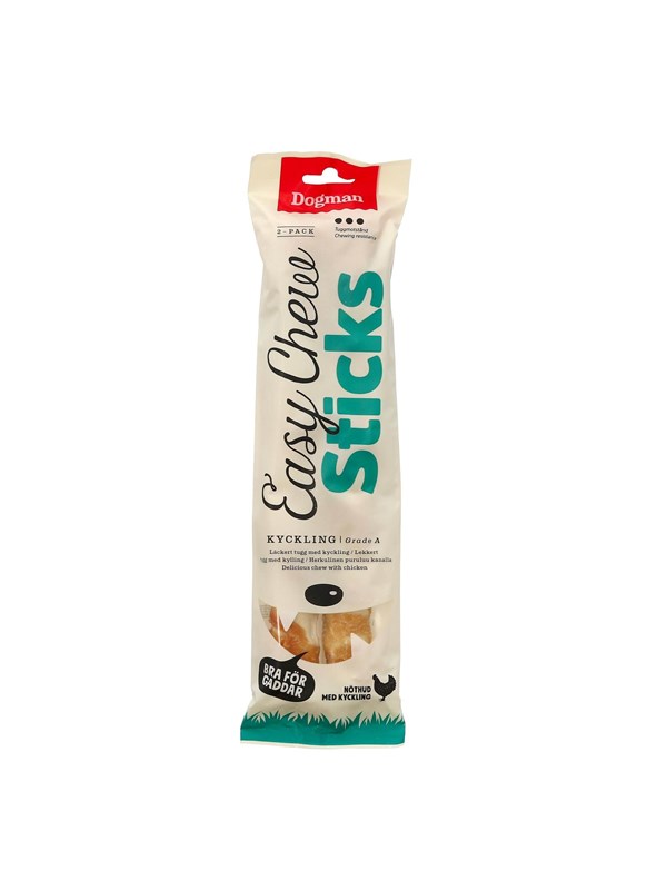 Dogman Easy Chew Sticks m kylling 2p