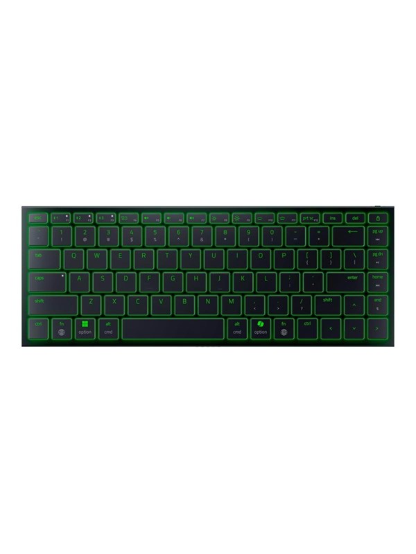 Razer Joro - keyboard - 75% compact - AZERTY - French Input Device - Gamingtastatur - Fransk - Svart