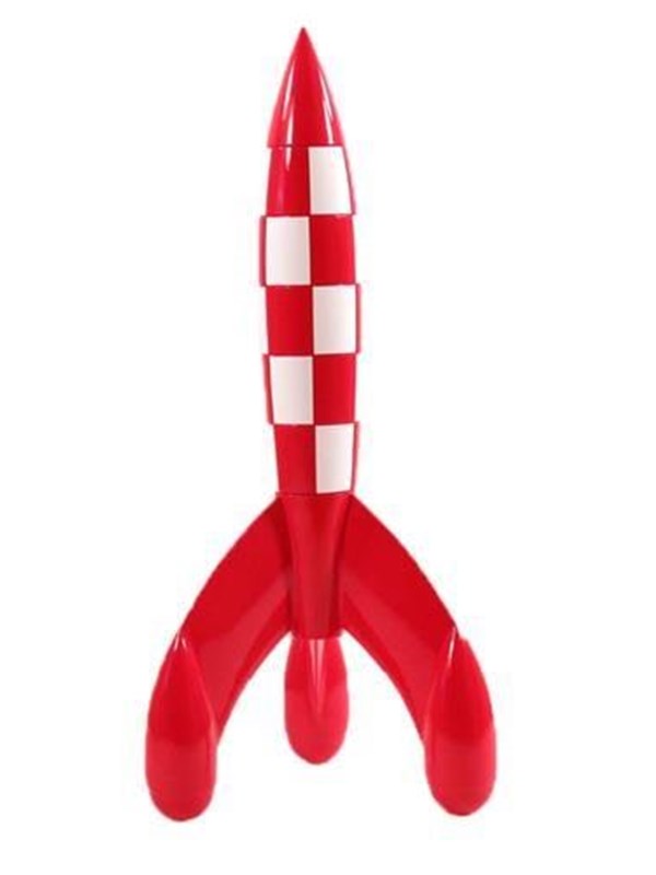 Moulinsart - Tintin Moon Rocket 30 cm - Figur