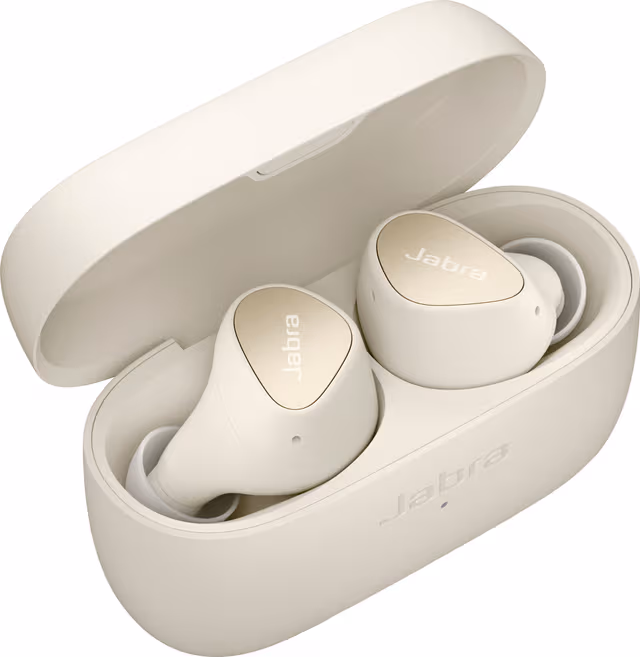 Jabra Elite 3 trådløse in-ear hodetelefoner (gullbeige)