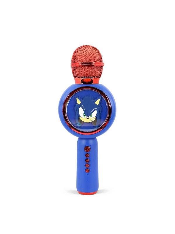 OTL Sonic the Hedgehog PopSing LED Karaoke Microphone