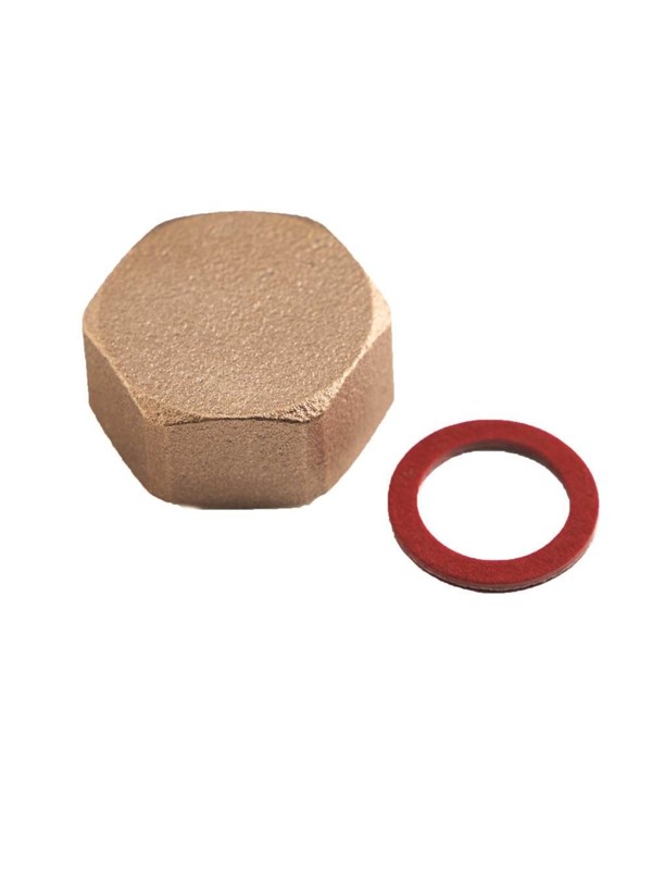 Roth cap for gunmetal manifold