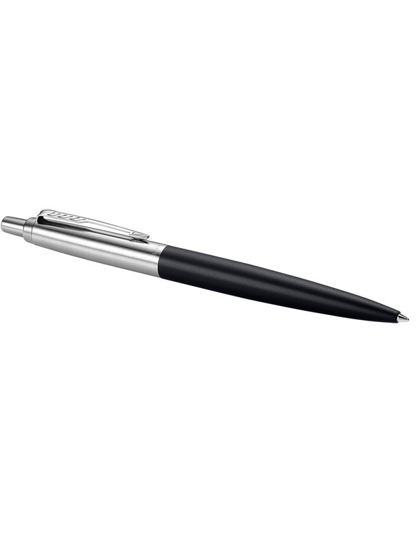 Parker Jotter XL Ballpoint Pen | Richmond Matte Black | Chrome Trim | Medium Point | Blue Ink | Gift Box
