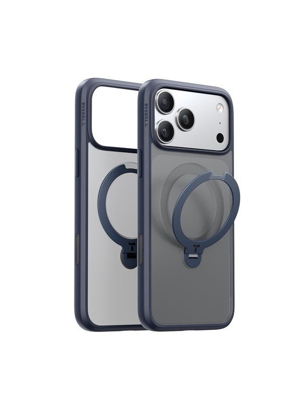 Torras Ostand Q3 Spin midnight blue - iPhone 17 P