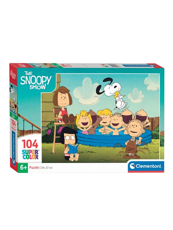 Clementoni Jigsaw Puzzle Peanuts Snoopy 104pcs. Gulv