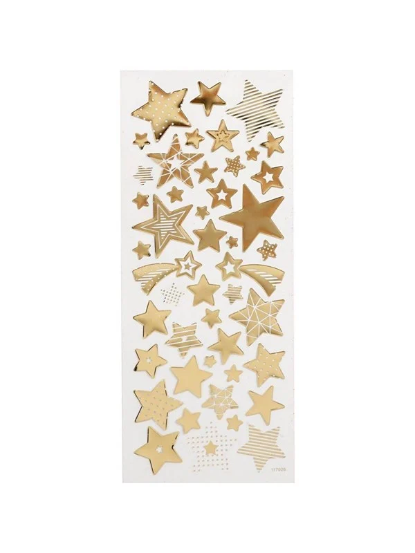 Creativ Company - Stickers Gold Stars 1 Sheet