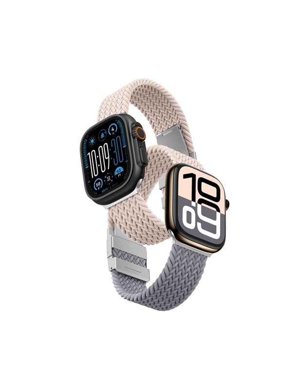 AmazingThing Blend Band Apple Watch 42mm 2-Pack - Pink-Gray/Pink